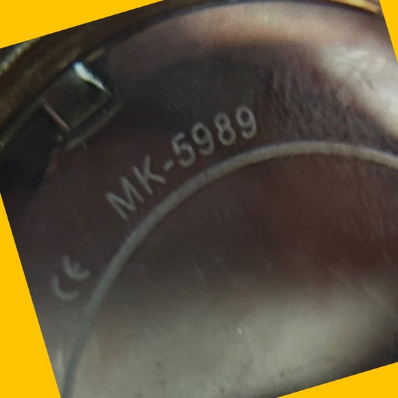 MICHAEL KORS Skylar Black Dial Gold-tone Ladies Watch Item No. MK5989 - Picture 6 of 6